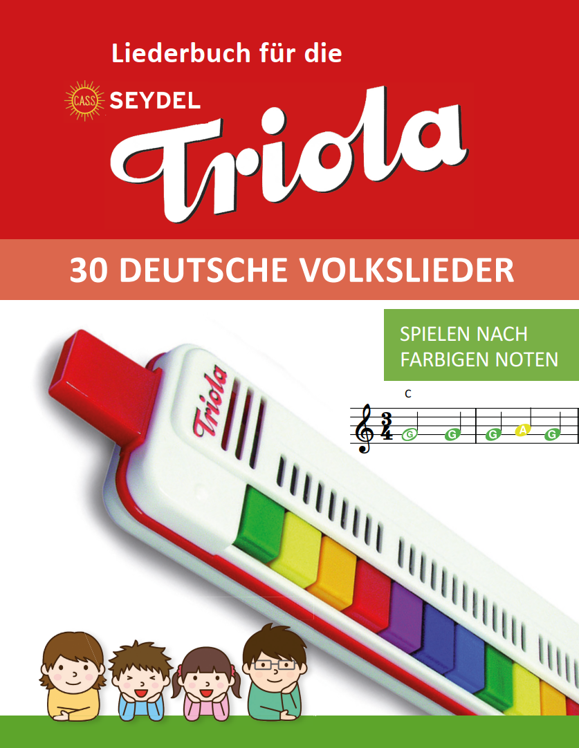 Liederbuch für die „Triola“ – 30 deutsche Volkslieder