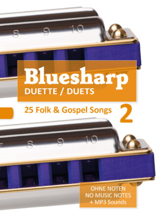 Bluesharp Duette – 25 Folk & Gospel Songs – Band 2