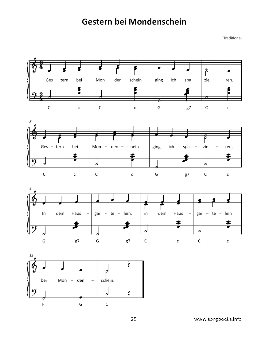 Akkordeon Songbook - 30 deutsche Volkslieder - 2 – Bild 3