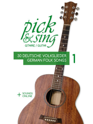 pick & sing - Gitarre / Guitar - 30 deutsche Volkslieder - 1