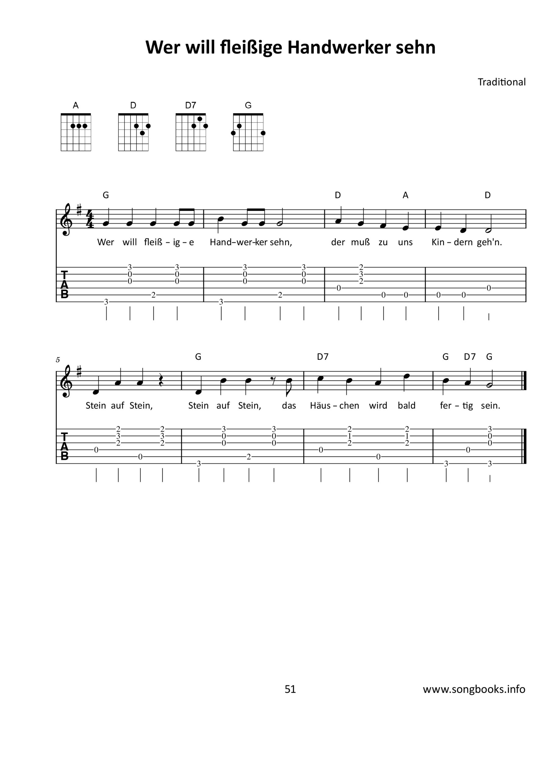 pick & sing - Gitarre / Guitar - 30 Kinderlieder - 2 – Bild 4