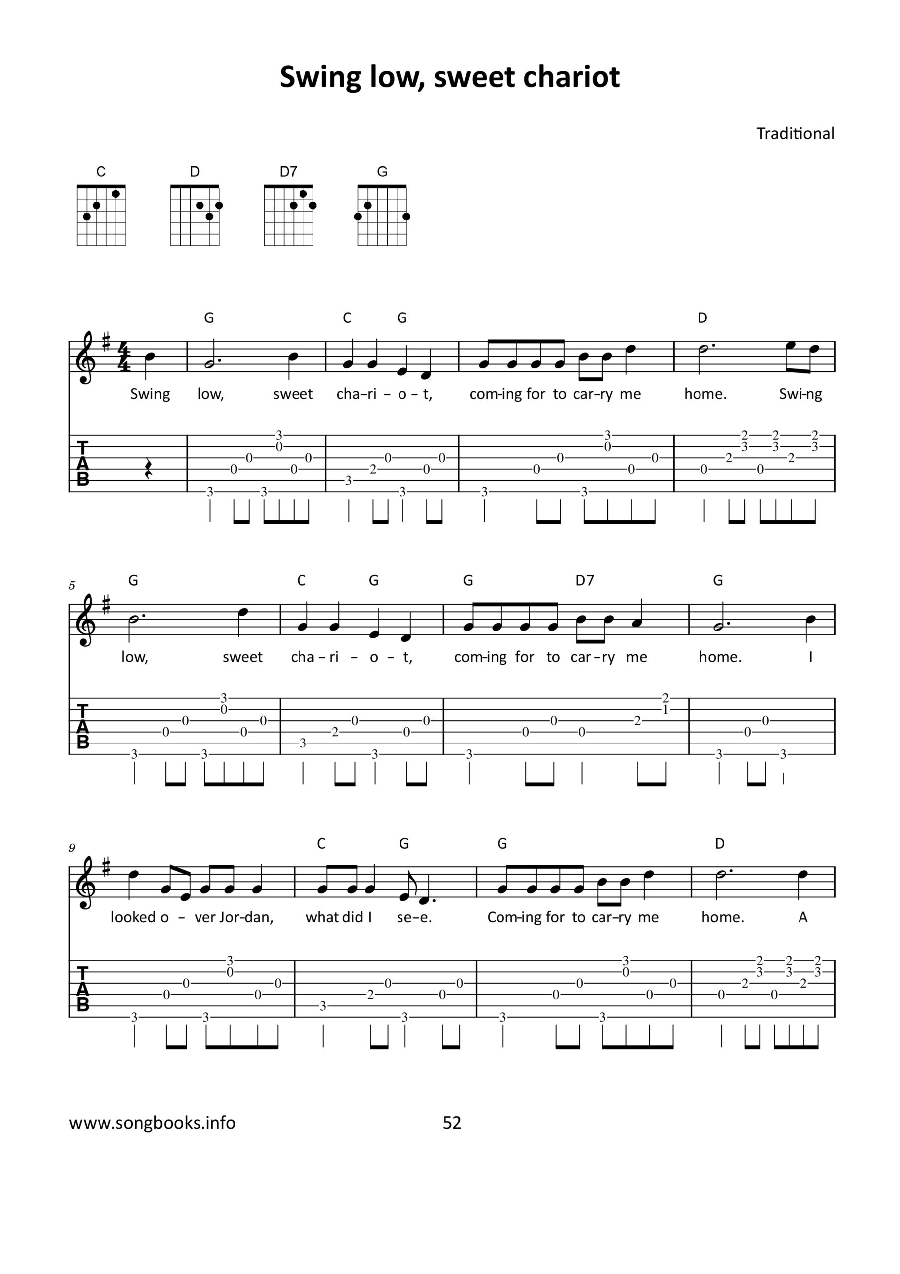 pick & sing – Gitarre / Guitar – 35 Traditional Songs – 3 – Bild 4